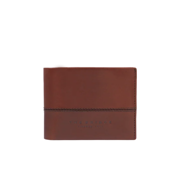 Portafogli The Bridge Damiano pelle da uomo con portamonete - 014733011