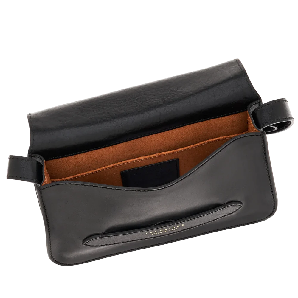 Borsa The bridge Lucrezia a spalla pelle tracolla - 0444120130 - Nero - immagine 2
