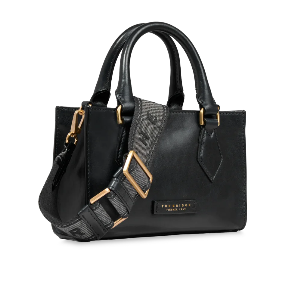 Borsa The Bridge a mano in pelle con tracolla removibile - 0410050130 - immagine 4