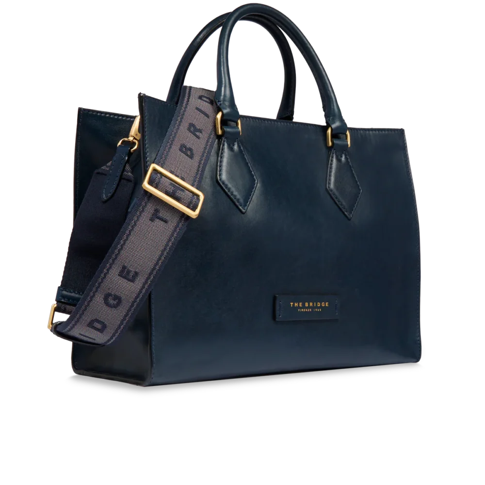 Borsa The Bridge a mano in pelle con tracolla removibile - 04101501 - immagine 4