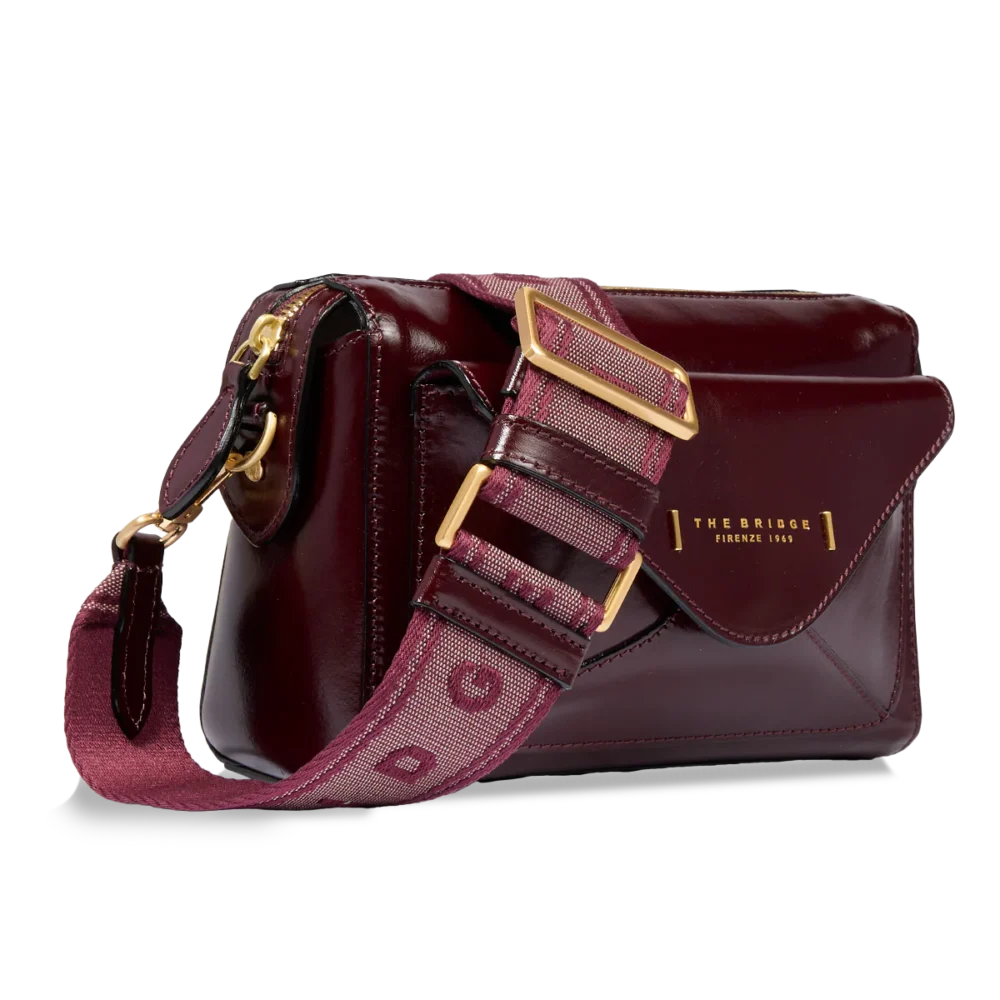 Borsa tracolla The Bridge in pelle con tasca frontale - 04290401 - immagine 8