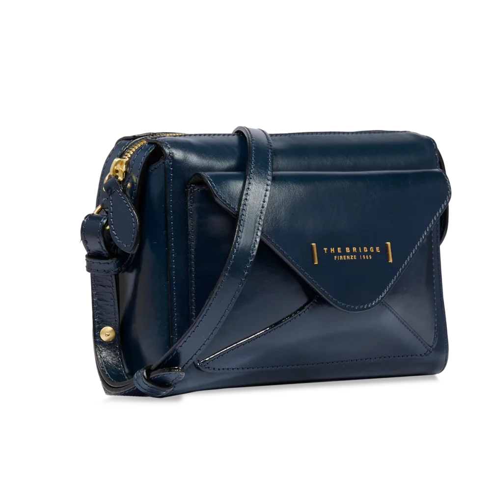 Borsa tracolla The Bridge in pelle con tasca frontale - 04290401 - immagine 5