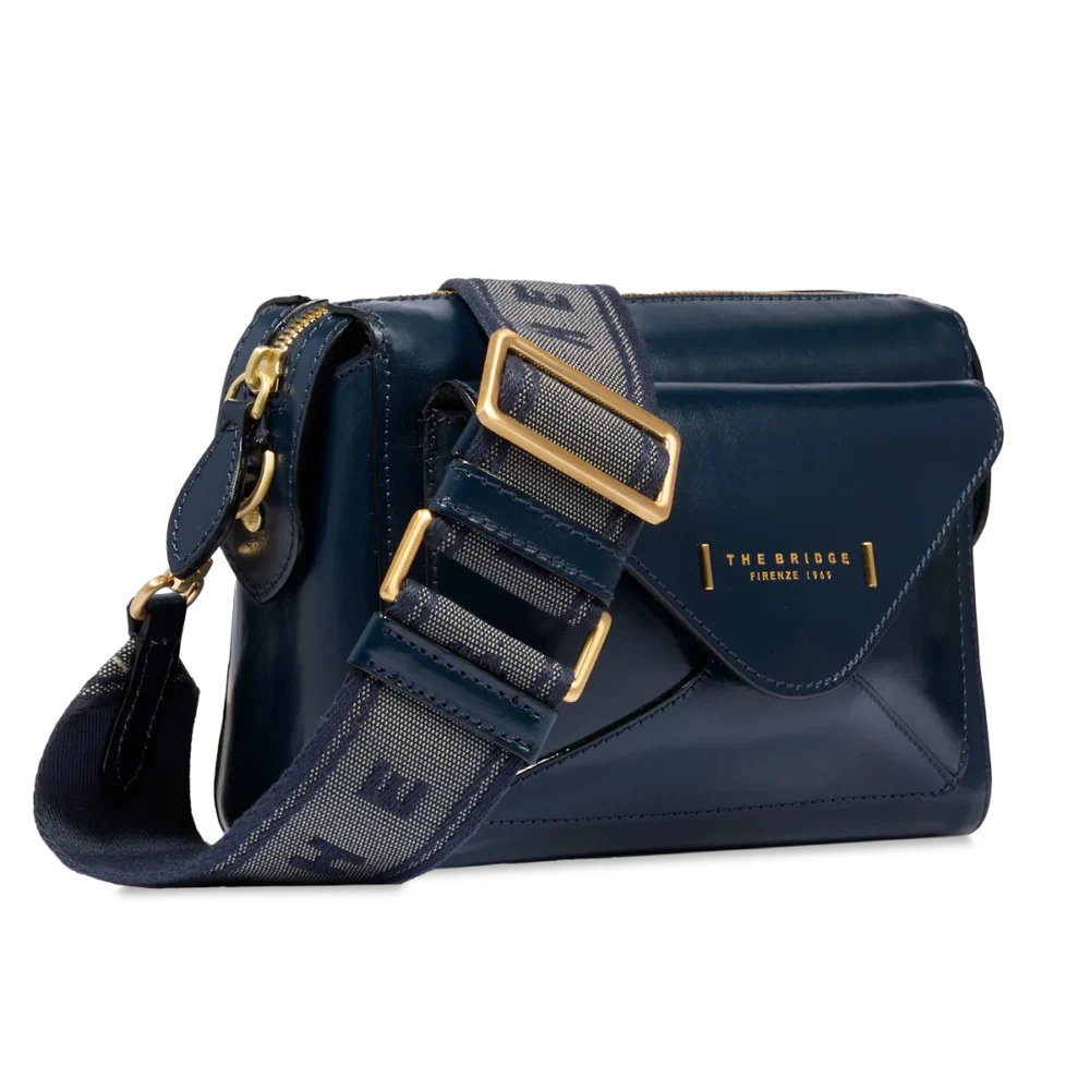 Borsa tracolla The Bridge in pelle con tasca frontale - 04290401 - immagine 6