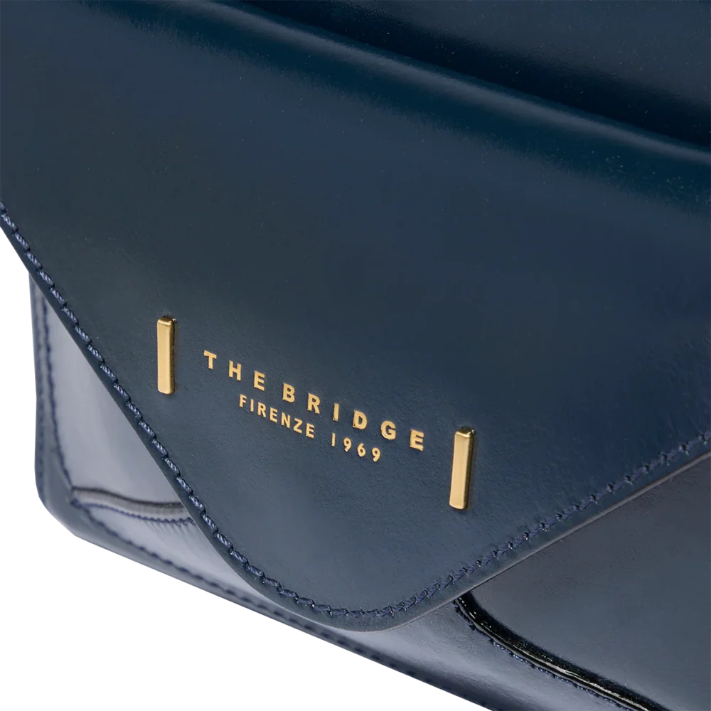 Borsa tracolla The Bridge in pelle con tasca frontale - 04290401 - immagine 7