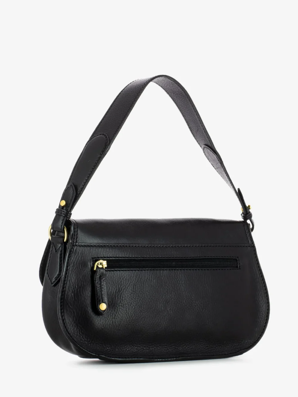 Borsa The Bridge a spalla in pelle grande con patta frontale - 045325D3 - immagine 5