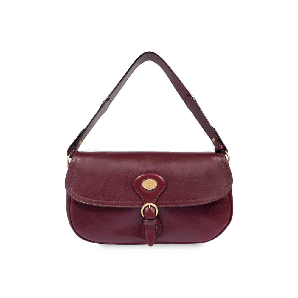 Borsa The Bridge a spalla in pelle grande con patta frontale - 045325D3 - immagine 6