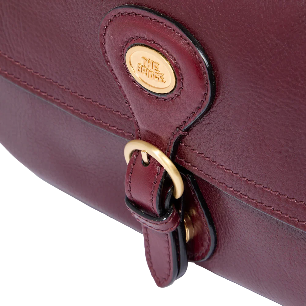 Borsa The Bridge a spalla in pelle grande con patta frontale - 045325D3 - immagine 10