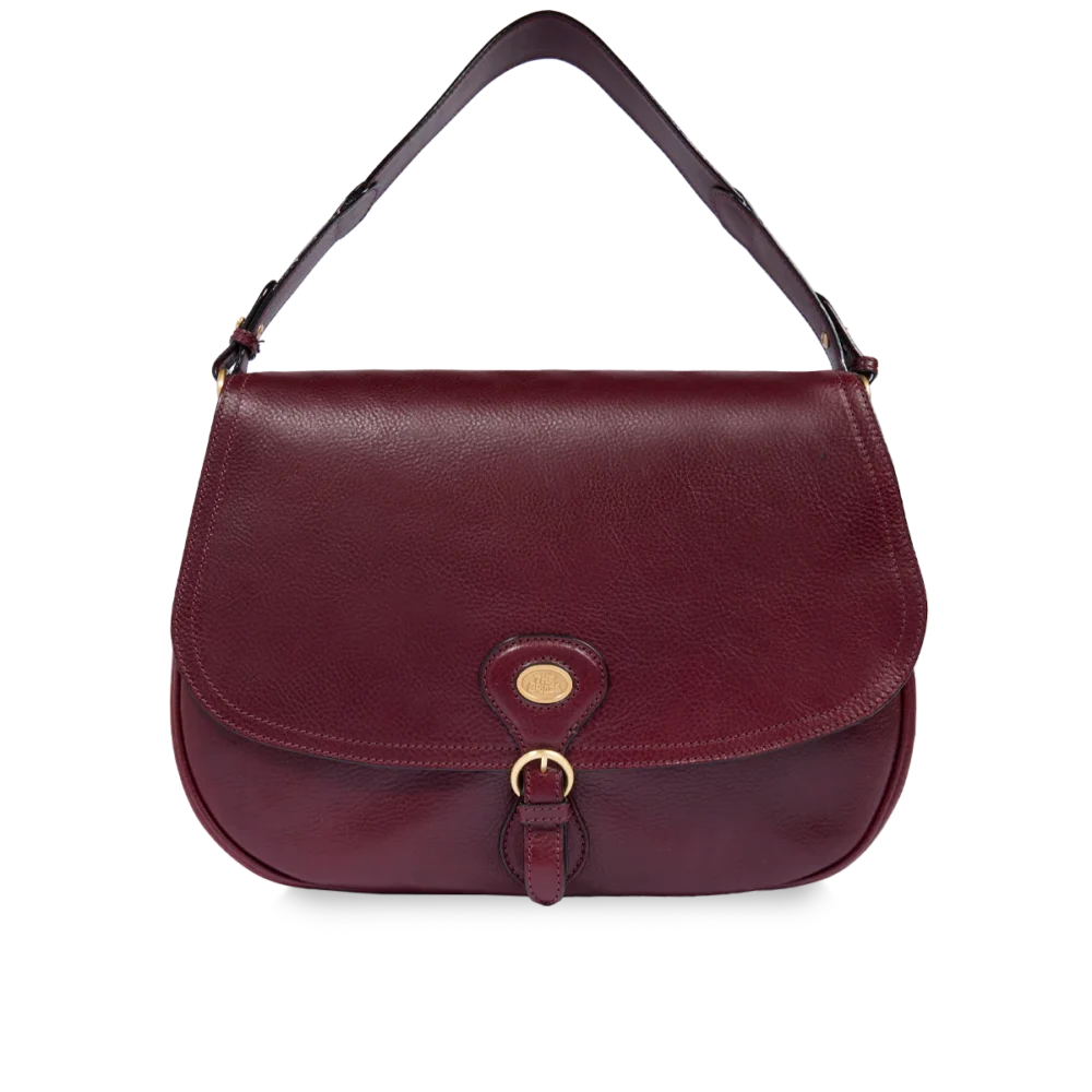 Borsa a spalla The Bridge in pelle grande con patta frontale - 045335D3YF - immagine 2