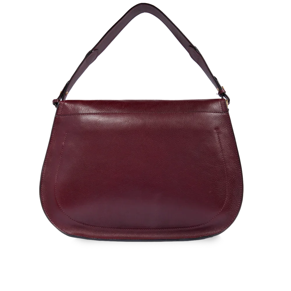 Borsa a spalla The Bridge in pelle grande con patta frontale - 045335D3YF - immagine 4