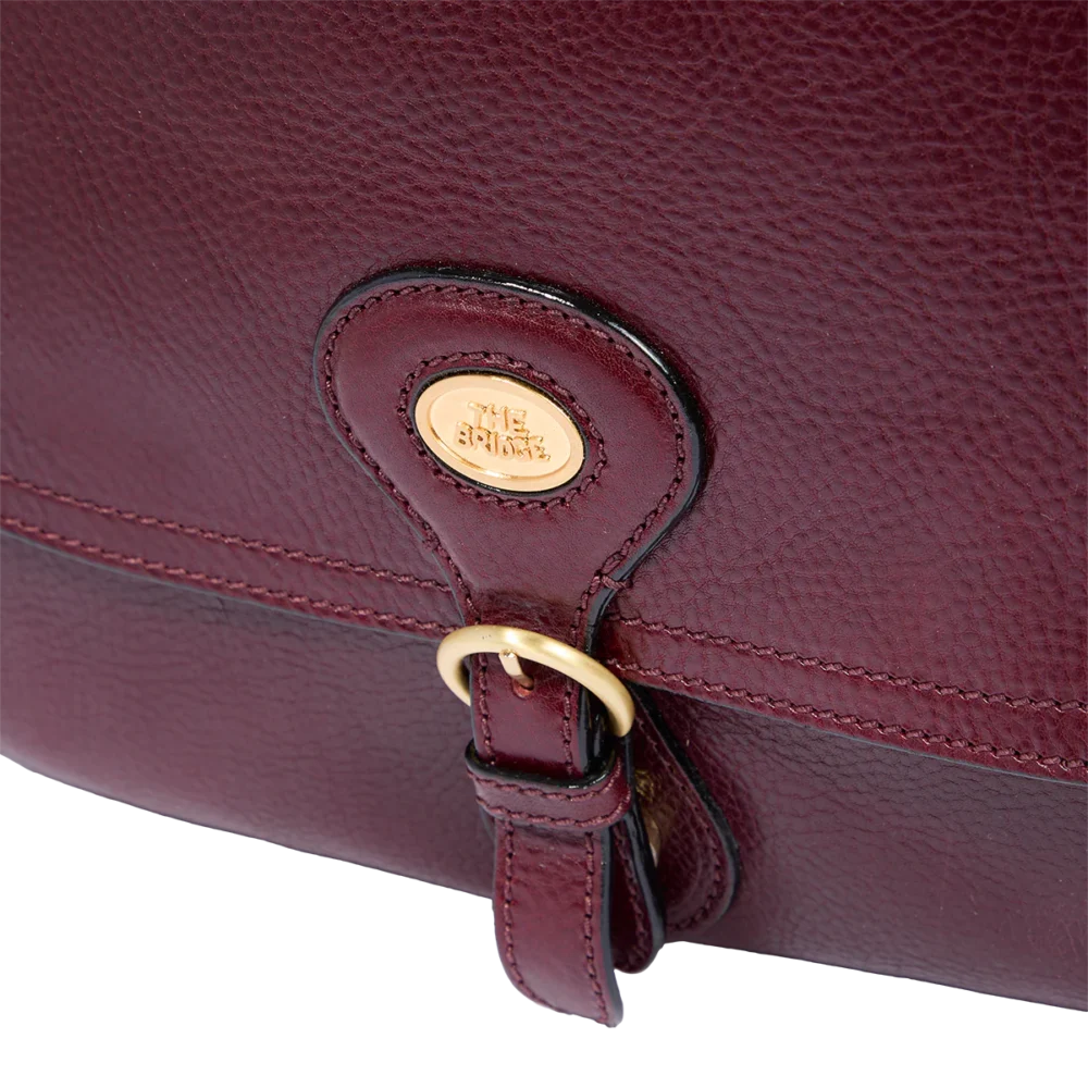 Borsa a spalla The Bridge in pelle grande con patta frontale - 045335D3YF - immagine 6