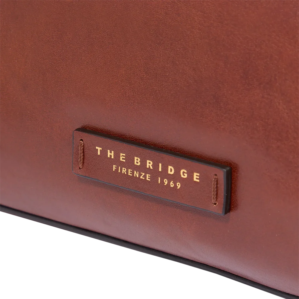 Borsa a tracolla in pelle The Bridge con chiusura e zip frontale - 045715011 - immagine 6