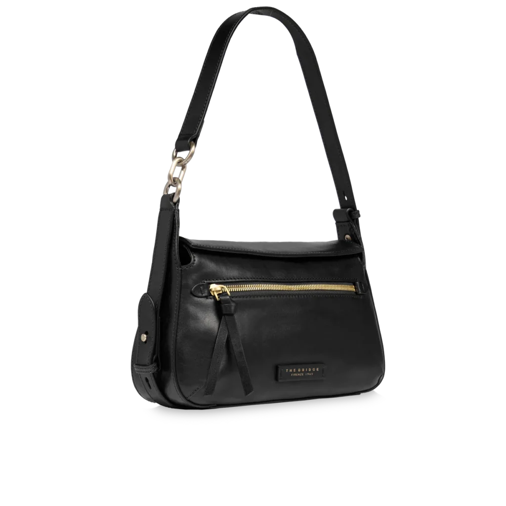 Borsa a tracolla in pelle The Bridge con chiusura e zip frontale - 045715011 - immagine 7