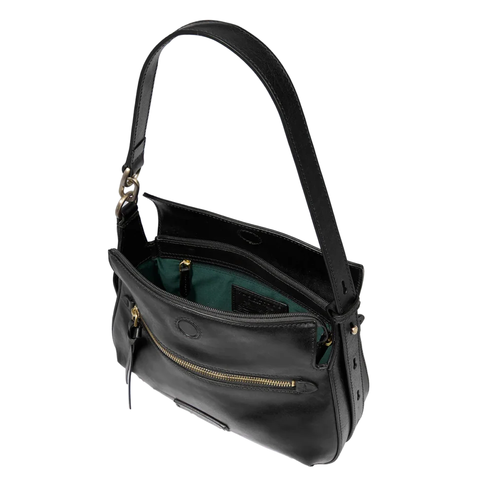 Borsa a tracolla in pelle The Bridge con chiusura e zip frontale - 045715011 - immagine 9