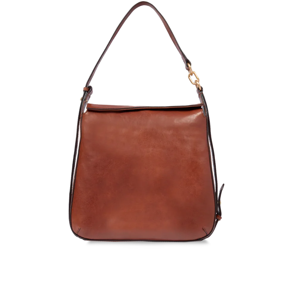Borsa a spalla The Bridge in pelle con zip frontale - 04572501 - immagine 3