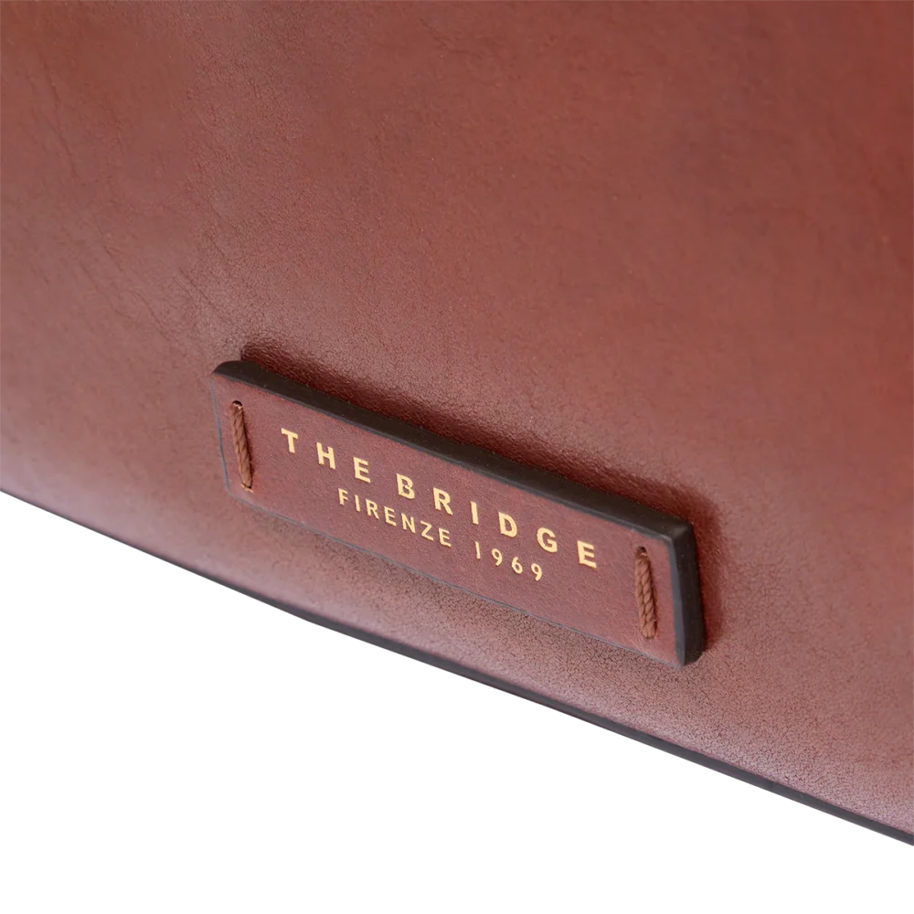 Borsa a spalla The Bridge in pelle con zip frontale - 04572501 - immagine 6