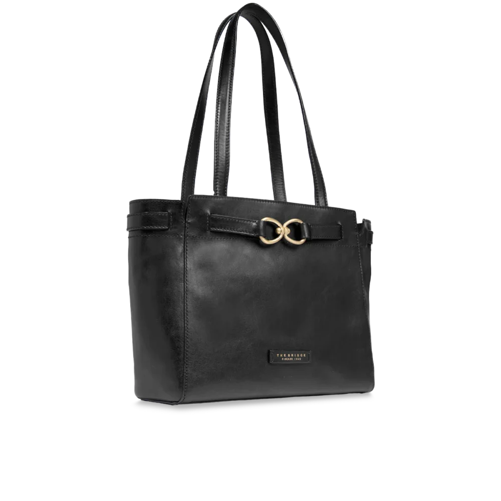 Borsa shopper The Bridge  in pelle - 04642501 - immagine 9
