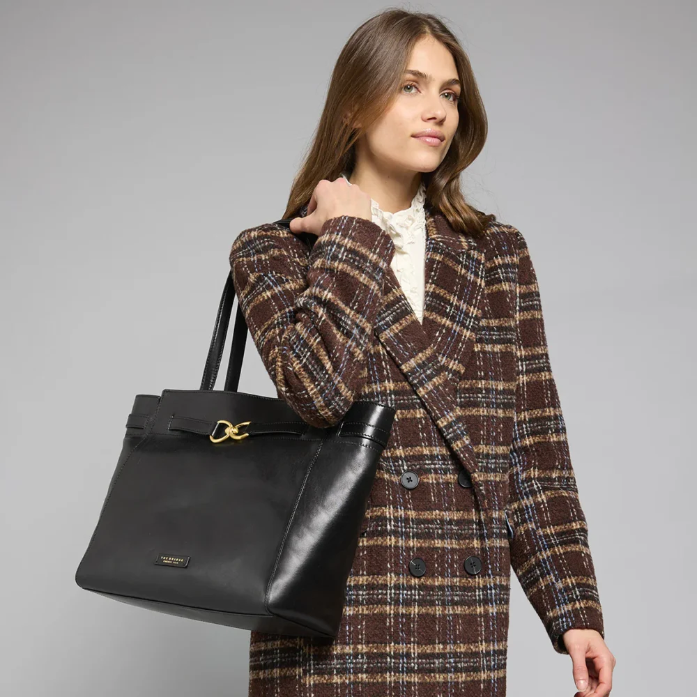 Borsa shopper The Bridge - 0464350130 - Nero - immagine 2