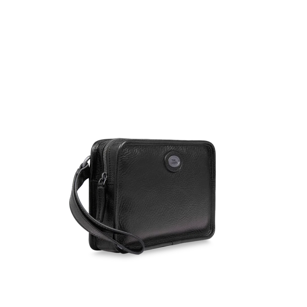 Borsello uomo The Bridge in pelle con zip - 056135D3 - immagine 2