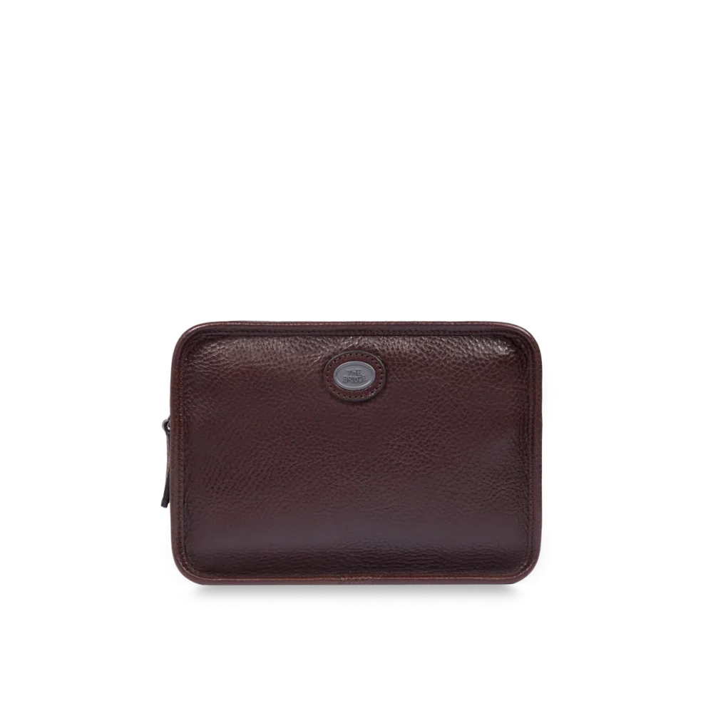 Borsello uomo The Bridge in pelle con zip - 056135D3