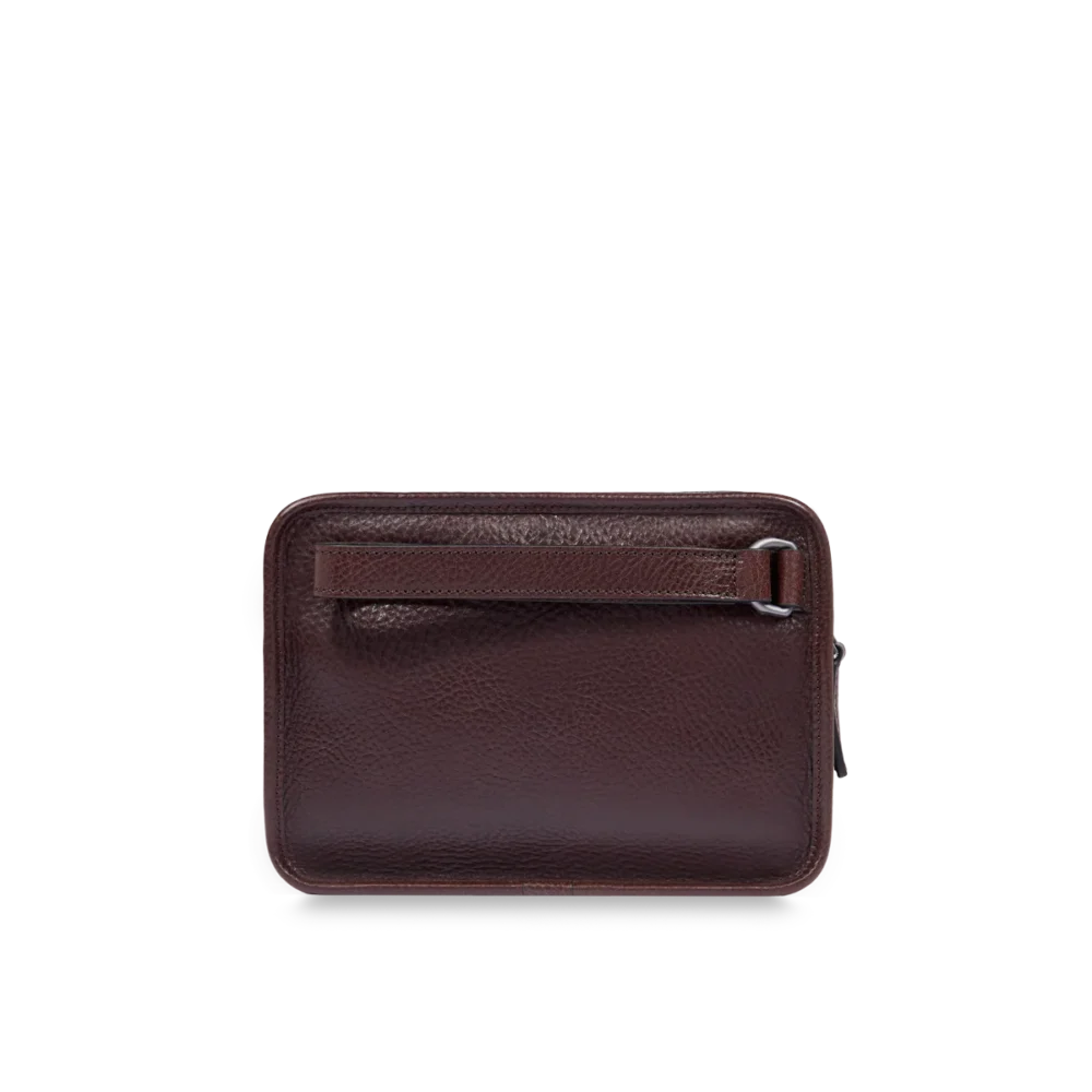 Borsello uomo The Bridge in pelle con zip - 056135D3 - immagine 3