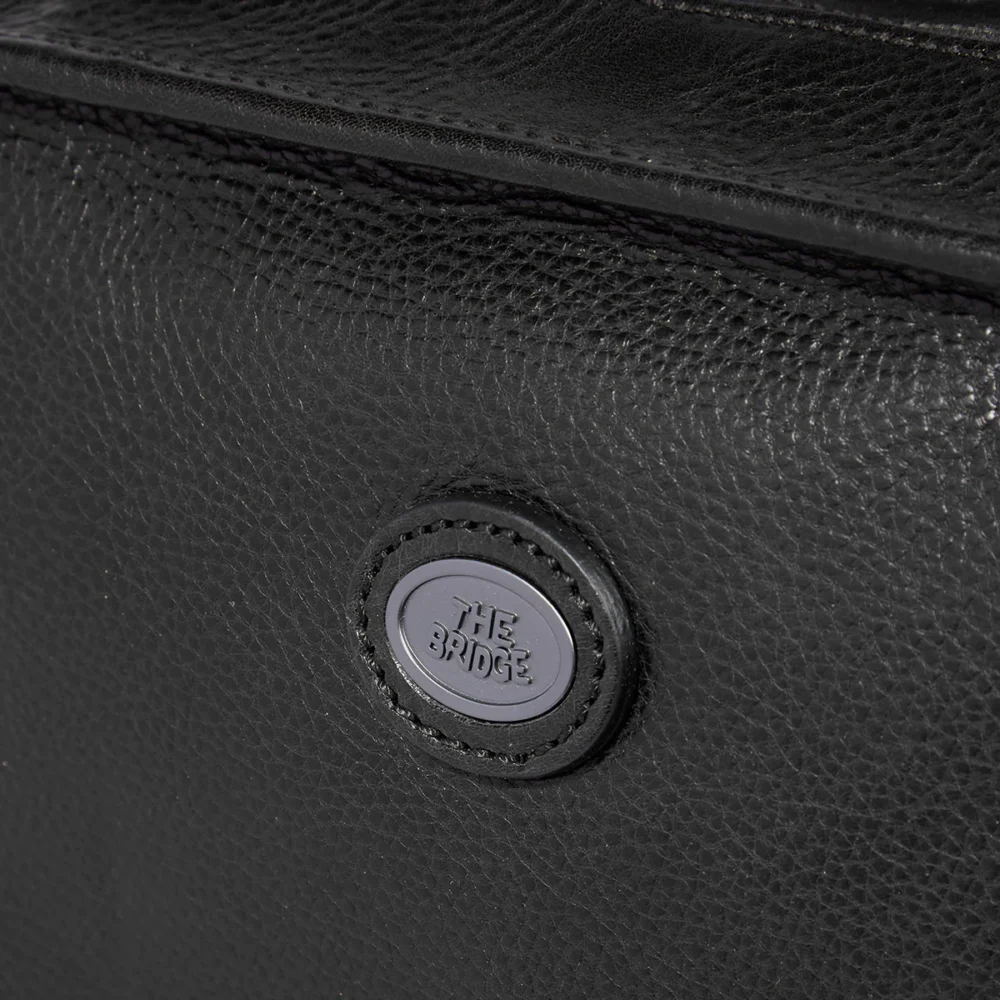 Zaino The Bridge in pelle uomo una zip e tasche frontali - 066105D37R - immagine 7