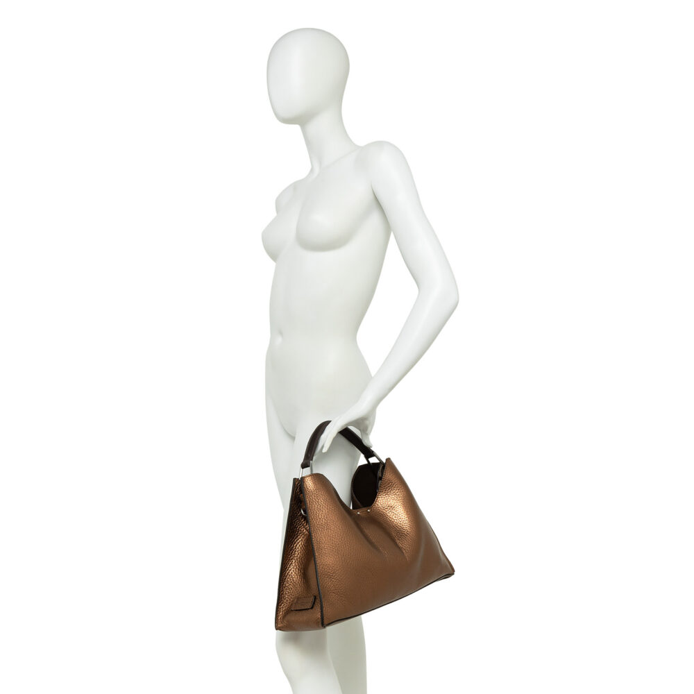 Borsa a mano Gianni Chiarini, AURORA - BS 10566 RNGDBL-NASPM - Bronzo - immagine 6