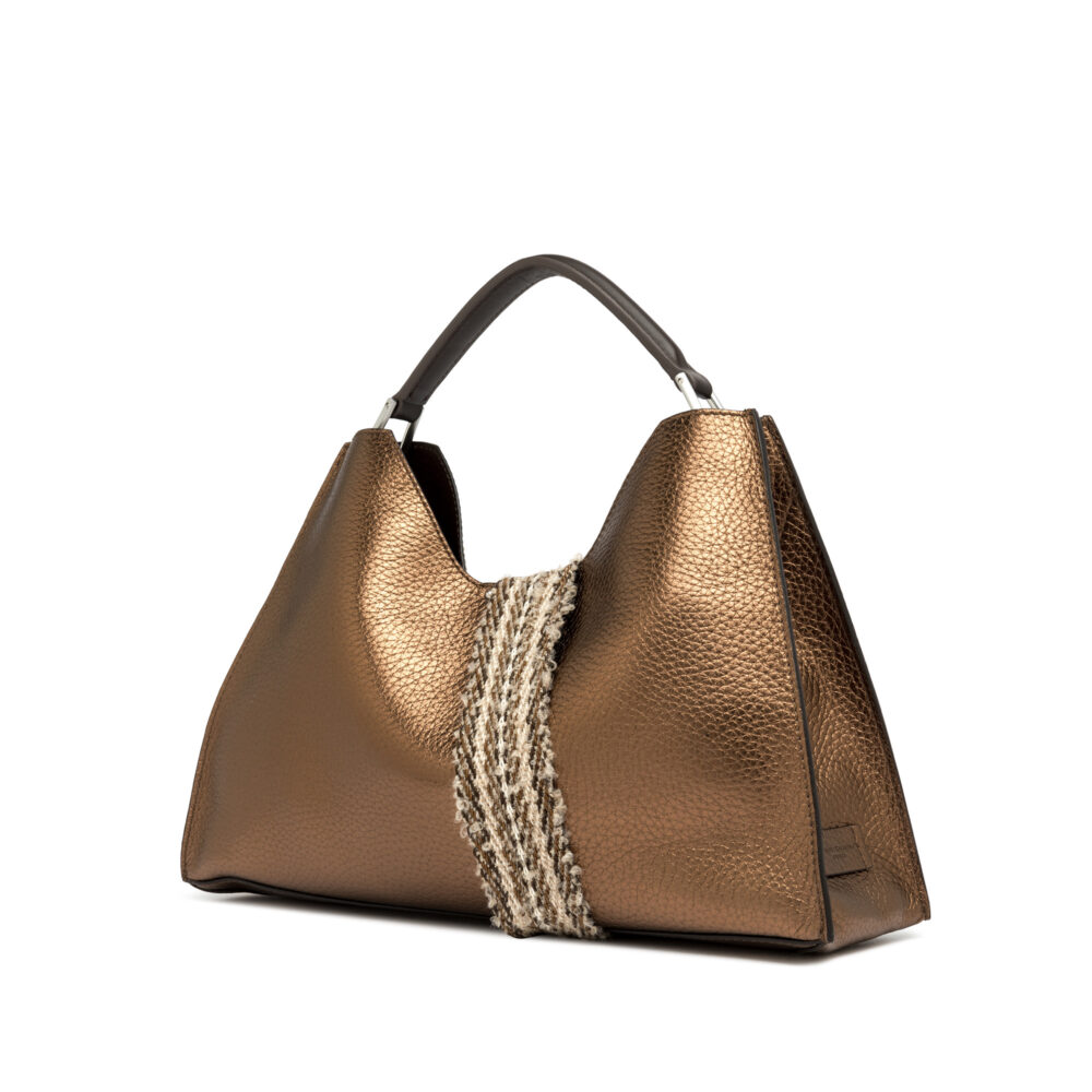 Borsa a mano Gianni Chiarini, AURORA - BS 10566 RNGDBL-NASPM - Bronzo - immagine 4