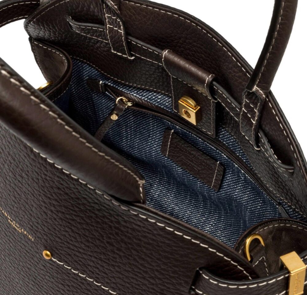 Borsa a spalla Gianni Chiarini Farah - BS 11466 TKL-CM - Espresso - immagine 4