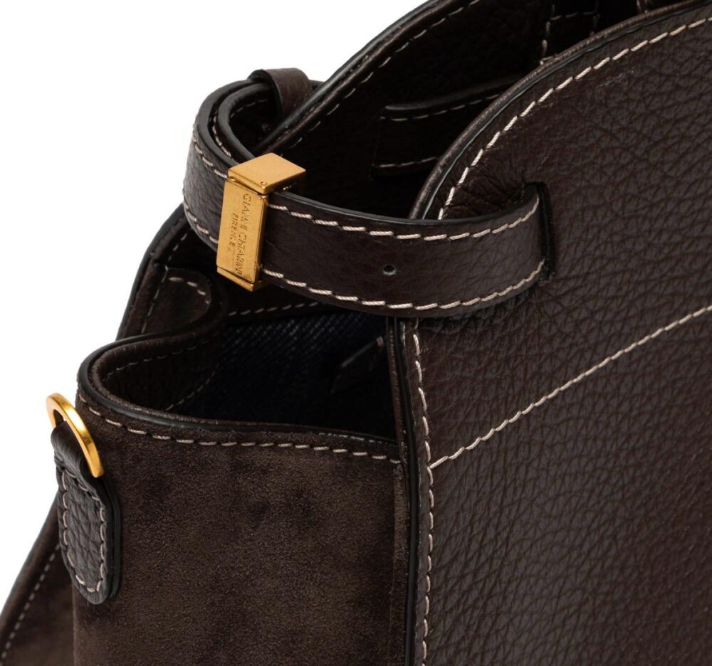 Borsa a spalla Gianni Chiarini Farah - BS 11466 TKL-CM - Espresso - immagine 6