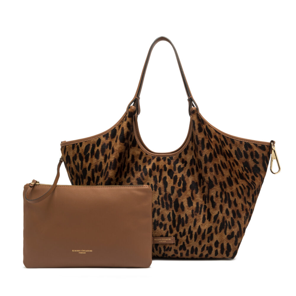 Borsa Gianni Chiarni Dua - BS 11112 CAV-PL - LINCE - CUOIO