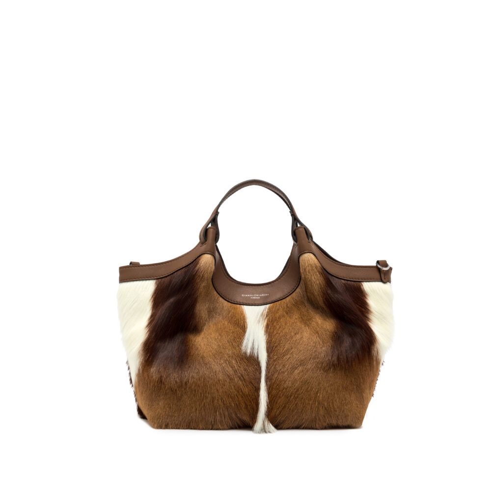 Borsa a spalla Gianni Chiarini, DUA - BS 12019 SPBOK - MARRONE - immagine 4