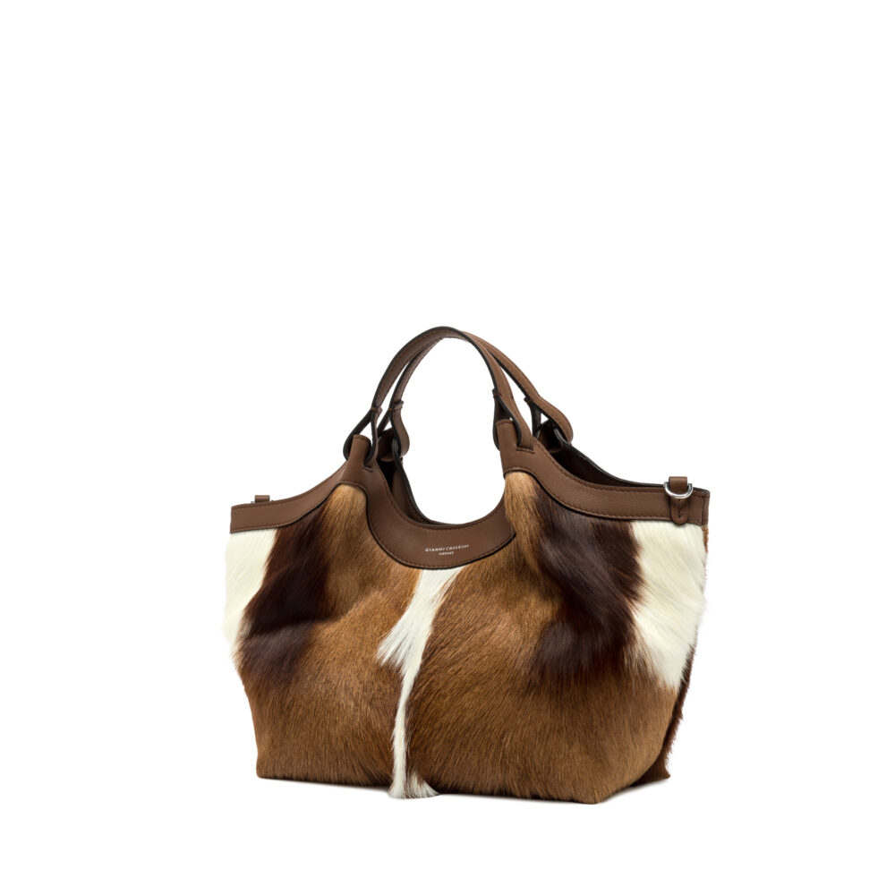Borsa a spalla Gianni Chiarini, DUA - BS 12019 SPBOK - MARRONE - immagine 6