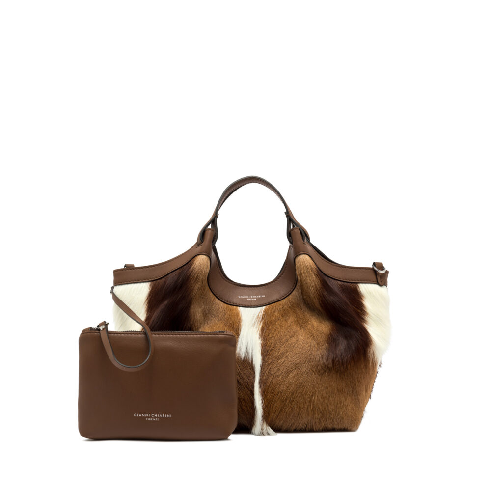 Borsa a spalla Gianni Chiarini, DUA - BS 12019 SPBOK - MARRONE - immagine 5