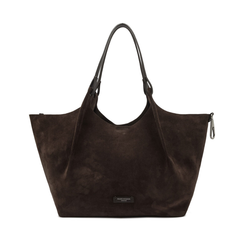 Borsa a spalla Gianni Chiarini Dua - BS 9780 CM-PL - Moka - immagine 5