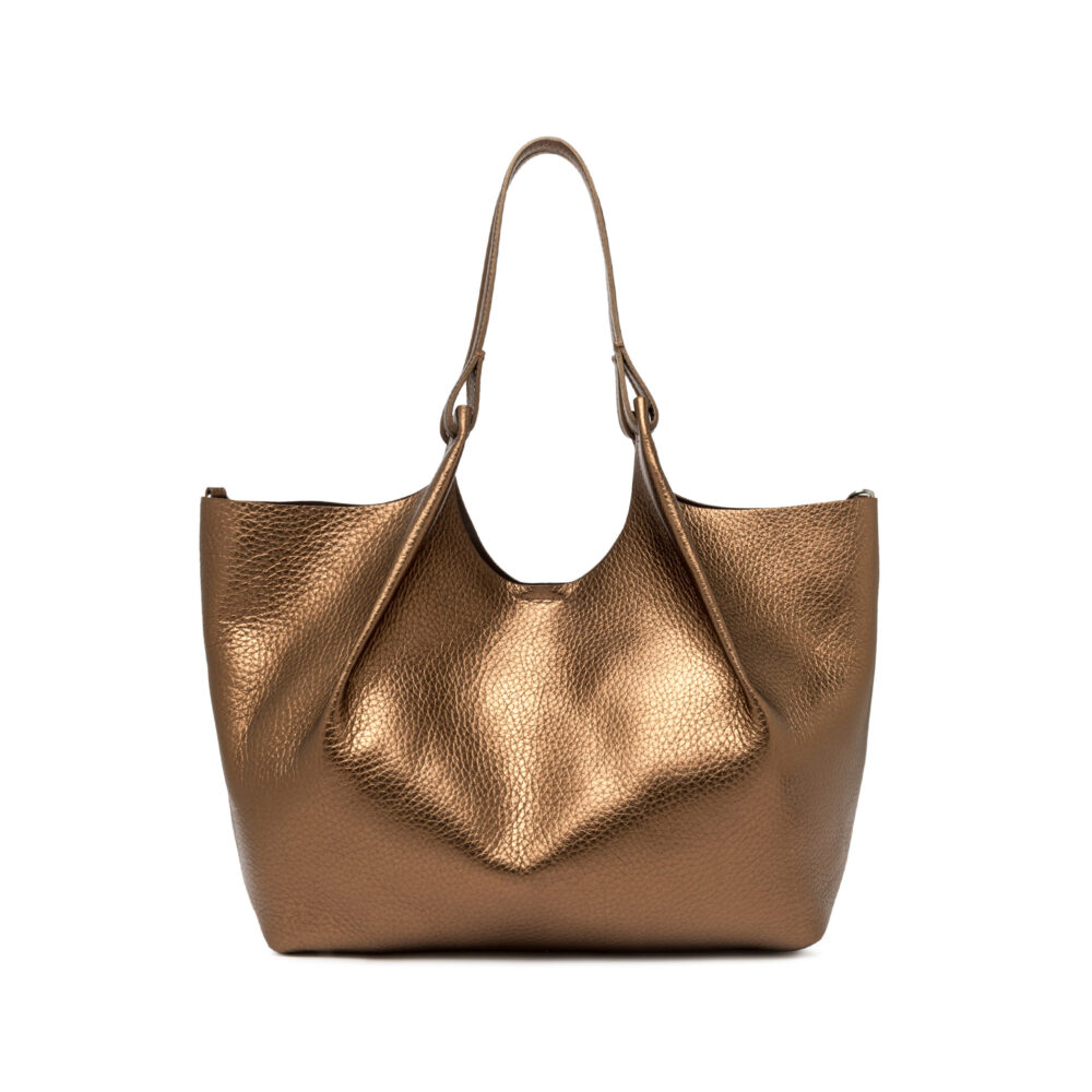 Borsa a spalla Gianni Chiarini Dua - BS 9720 RNGDBL - Bronzo - immagine 2