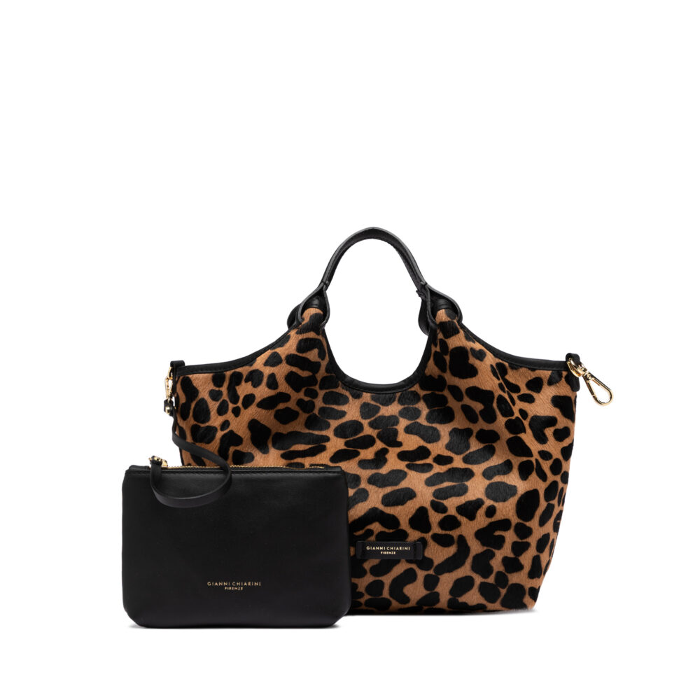 Borsa Gianni Chiarini Dua - BS 11109 CAV-PL - Leo nero - immagine 7