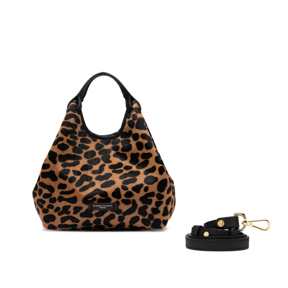 Borsa Gianni Chiarini Dua - BS 11109 CAV-PL - Leo nero