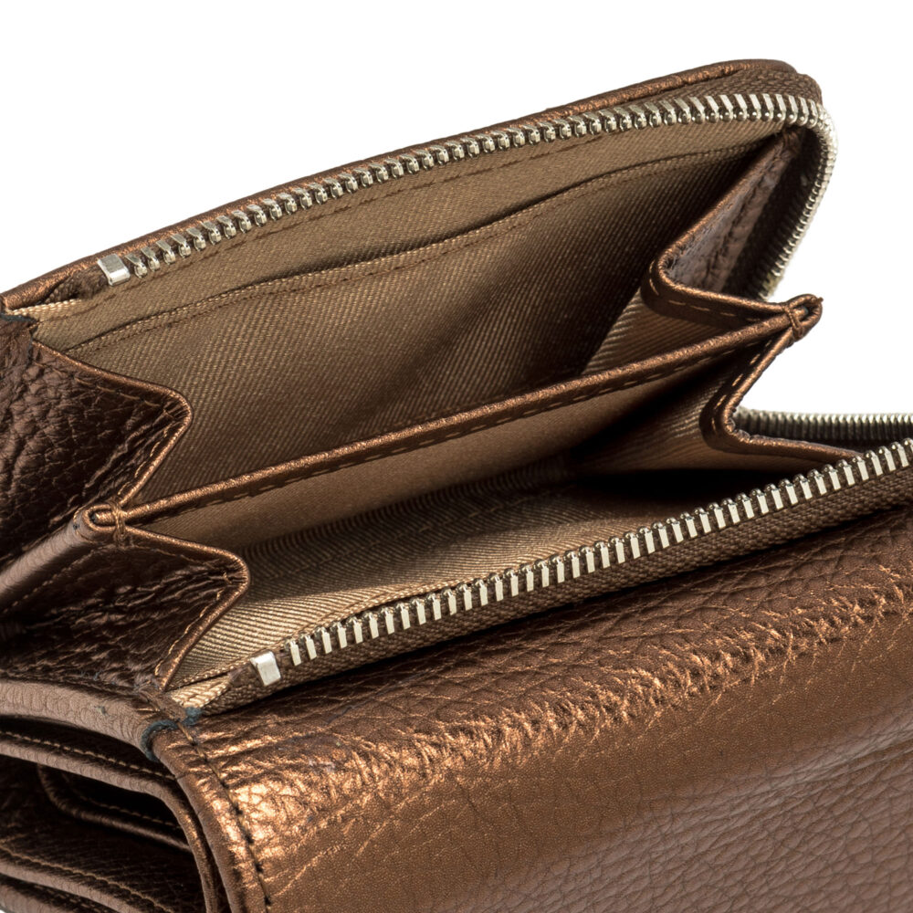 Portafogli Gianni Chiarini Wallets Dollaro - PF W5065 GRN LM - Bronzo - immagine 5