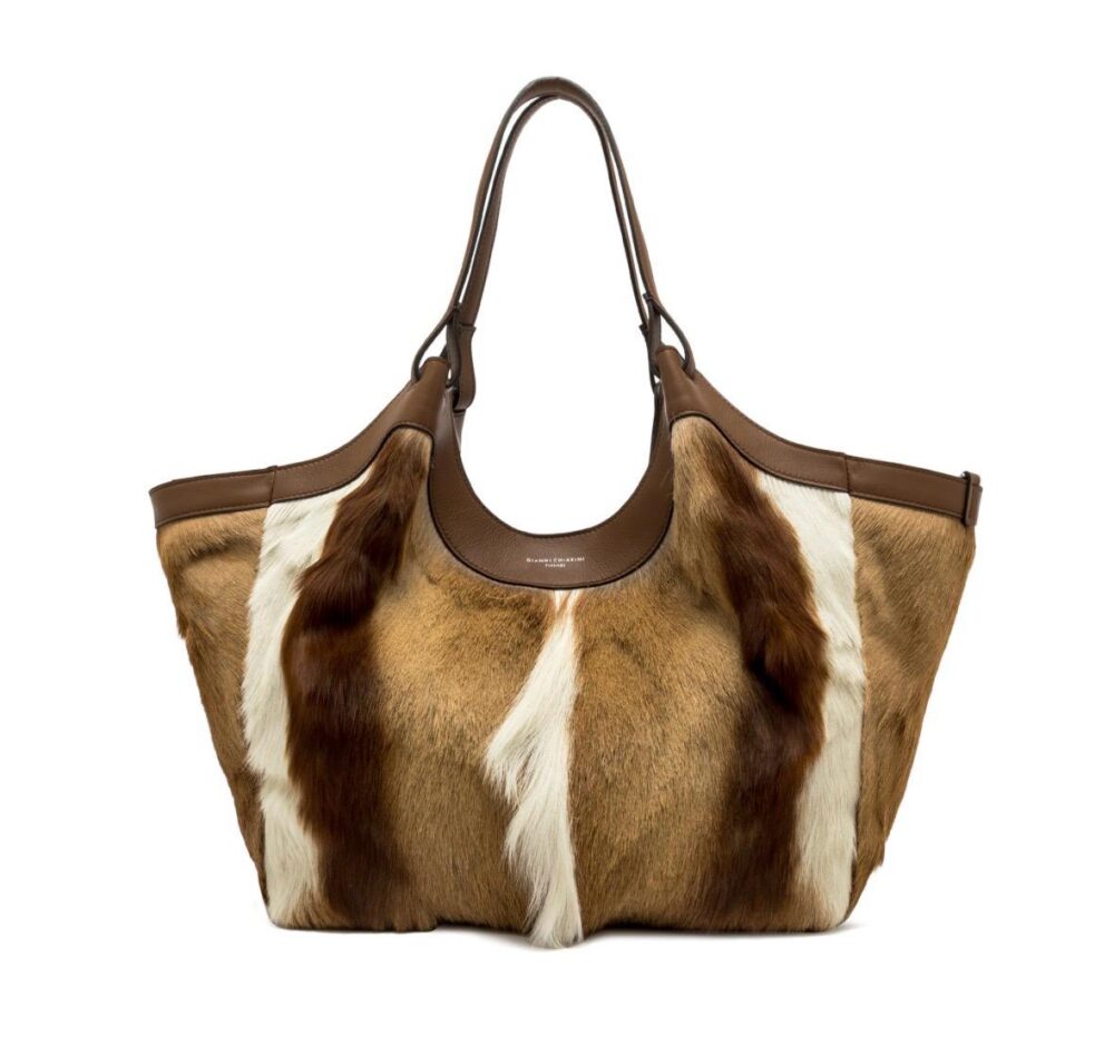 Borsa Gianni Chiarini Dua a spalla - Bs 12022 - Pelle safari