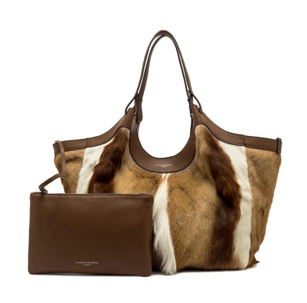 Borsa Gianni Chiarini Dua a spalla - Bs 12022 - Pelle safari - immagine 2