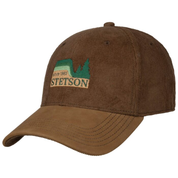Cappellino Stetson Since 1865 Woods - 68117 - Marrone