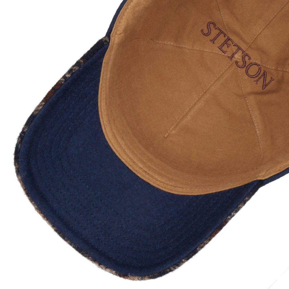 Cappellino Trucker Wool Check - 68116 - Blu - immagine 6