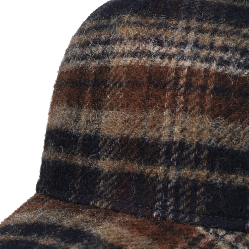 Cappellino Trucker Wool Check - 68116 - Blu - immagine 7