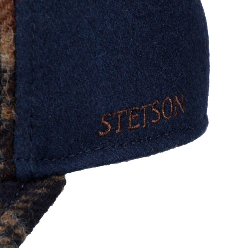 Cappellino Trucker Wool Check - 68116 - Blu - immagine 5