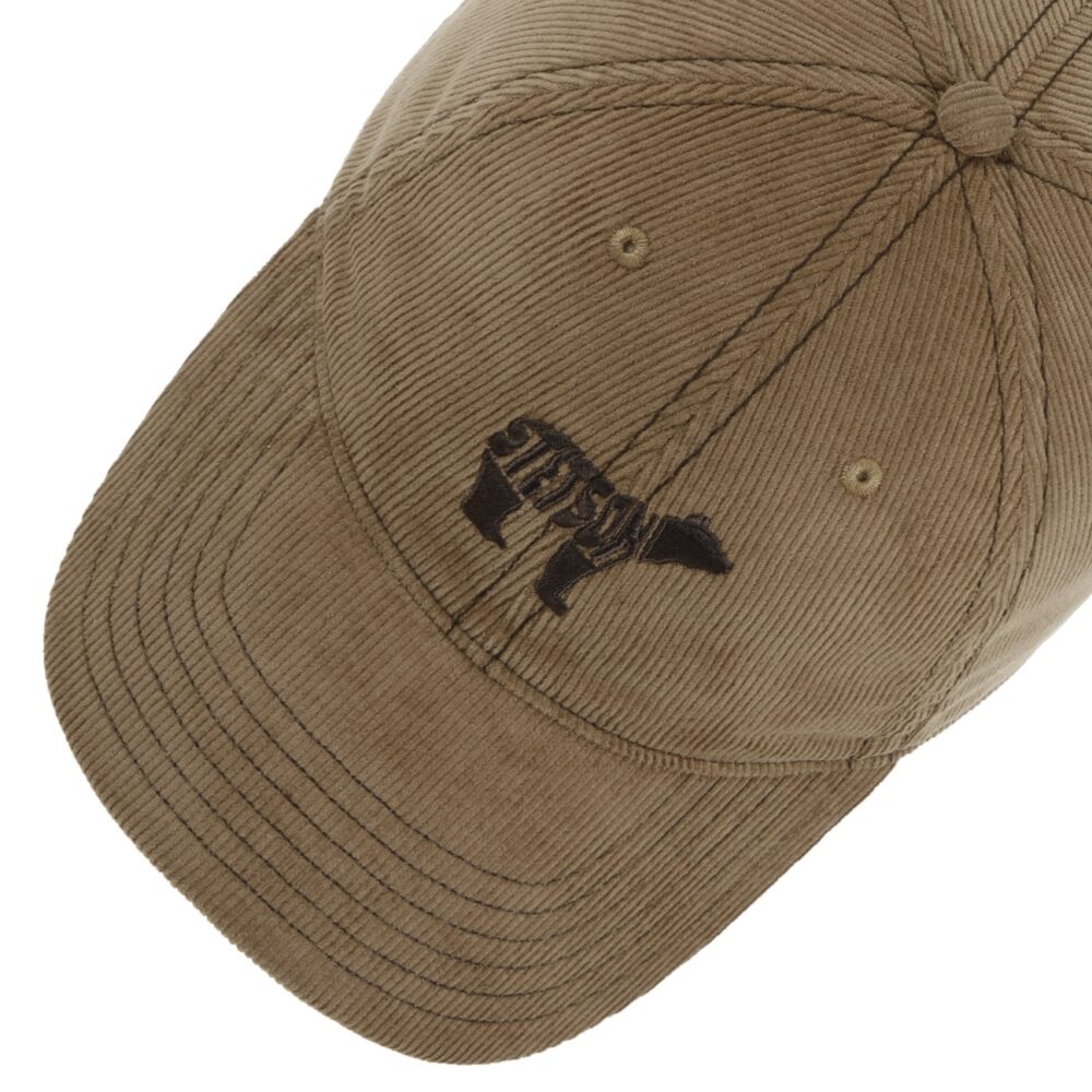 Cappellino Stetson a Coste Embroidered Bear - 69923 - Marrone - immagine 2