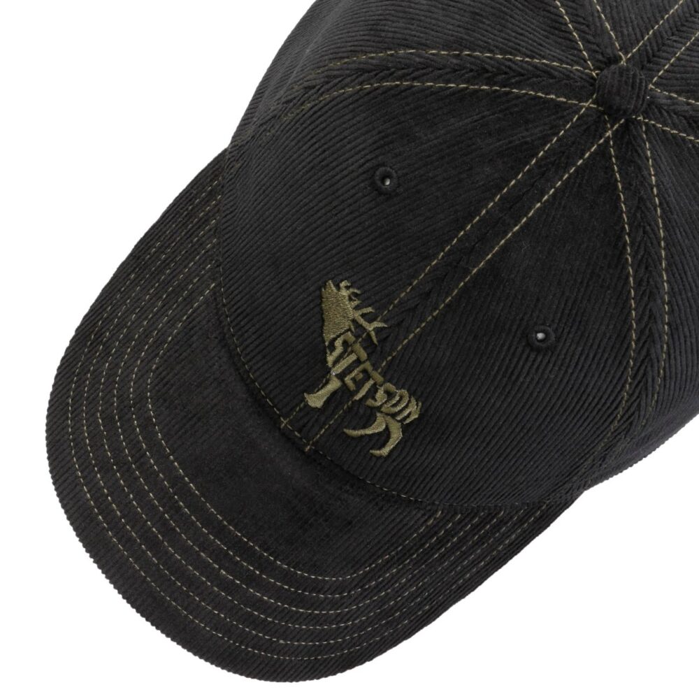 Cappellino Stetson a Coste Embroidered Deer - 69716 - Grigio - immagine 4