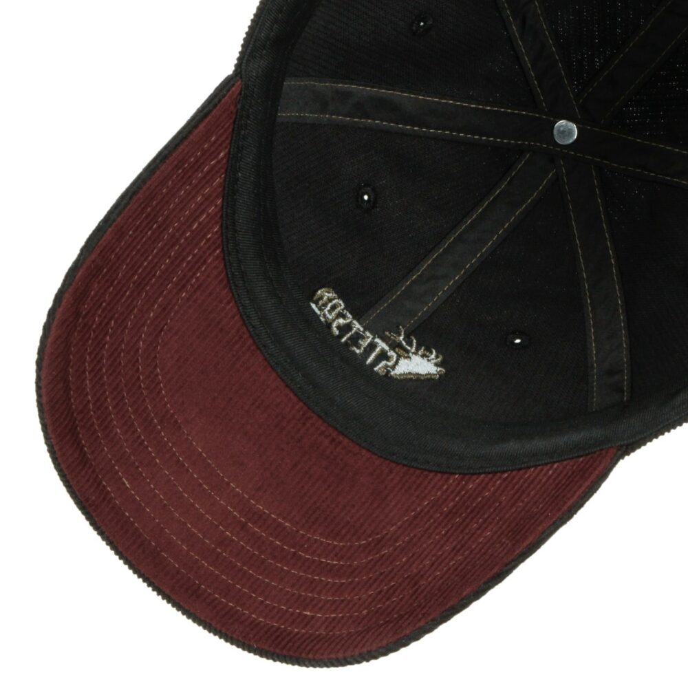 Cappellino Stetson a Coste Embroidered Deer - 69716 - Grigio - immagine 5
