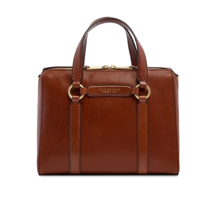 Borsa The Bridge grande a mano in pelle con tracolla Laura - 0418260