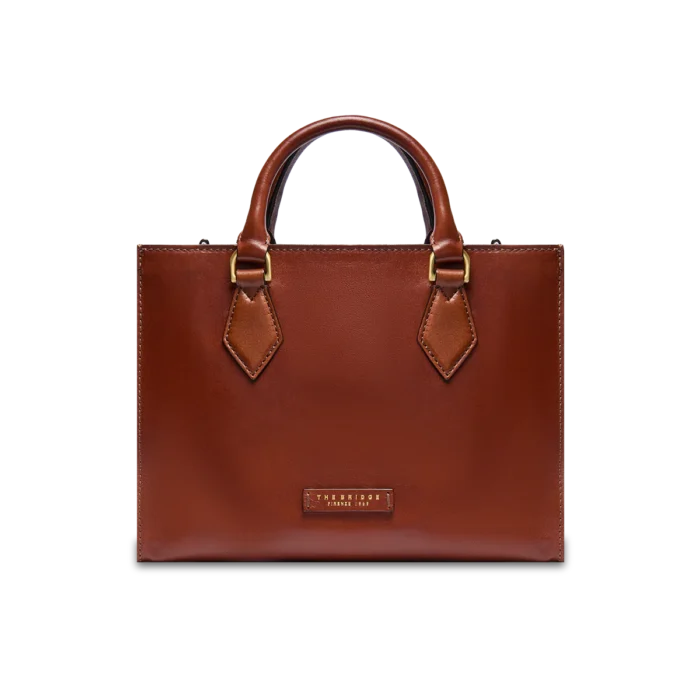 Borsa The Bridge a mano in pelle con tracolla removibile - 0410060114