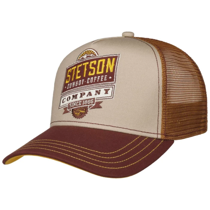 Cappellino Stetson Trucker Cowboy Coffee - 7741180 67